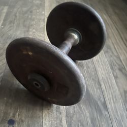 Iron 7 1/2 Ib Set of Vintage Iron Weights