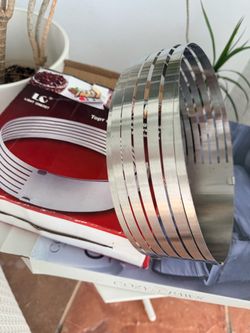 Stainless Steel Adjustable Cake Slicing Ring
