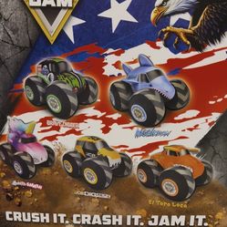 Monster Jam plushies 