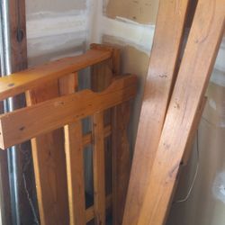 Wood Kids Single Bed