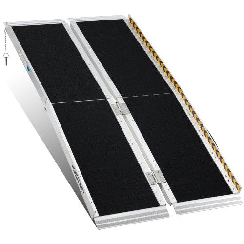 5FT Ramp Folding Wheelchair Ramp Holds Up to 800 lbs,