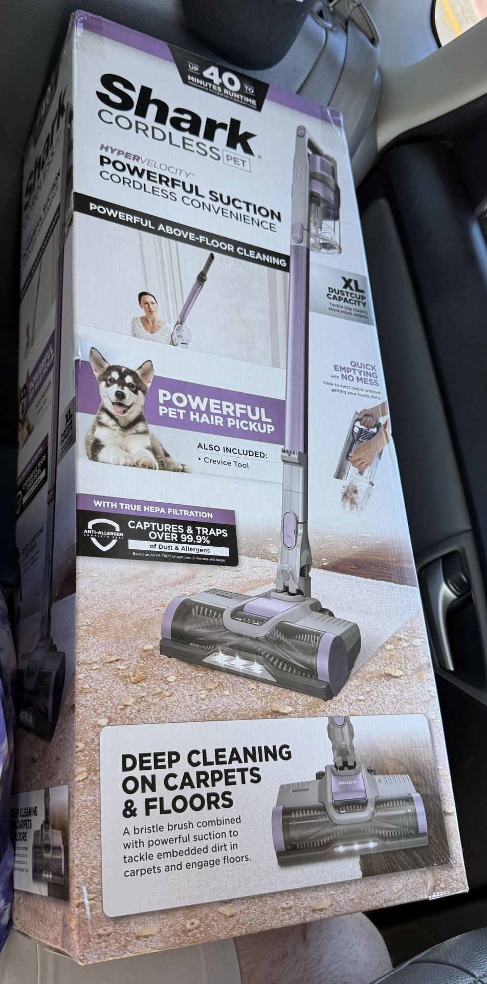 Shark Cordless Pet Vacuum Cleaner XL Dust Capacity