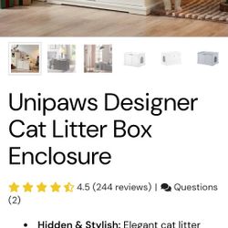 Cat Litter Box Enclosure...NEW