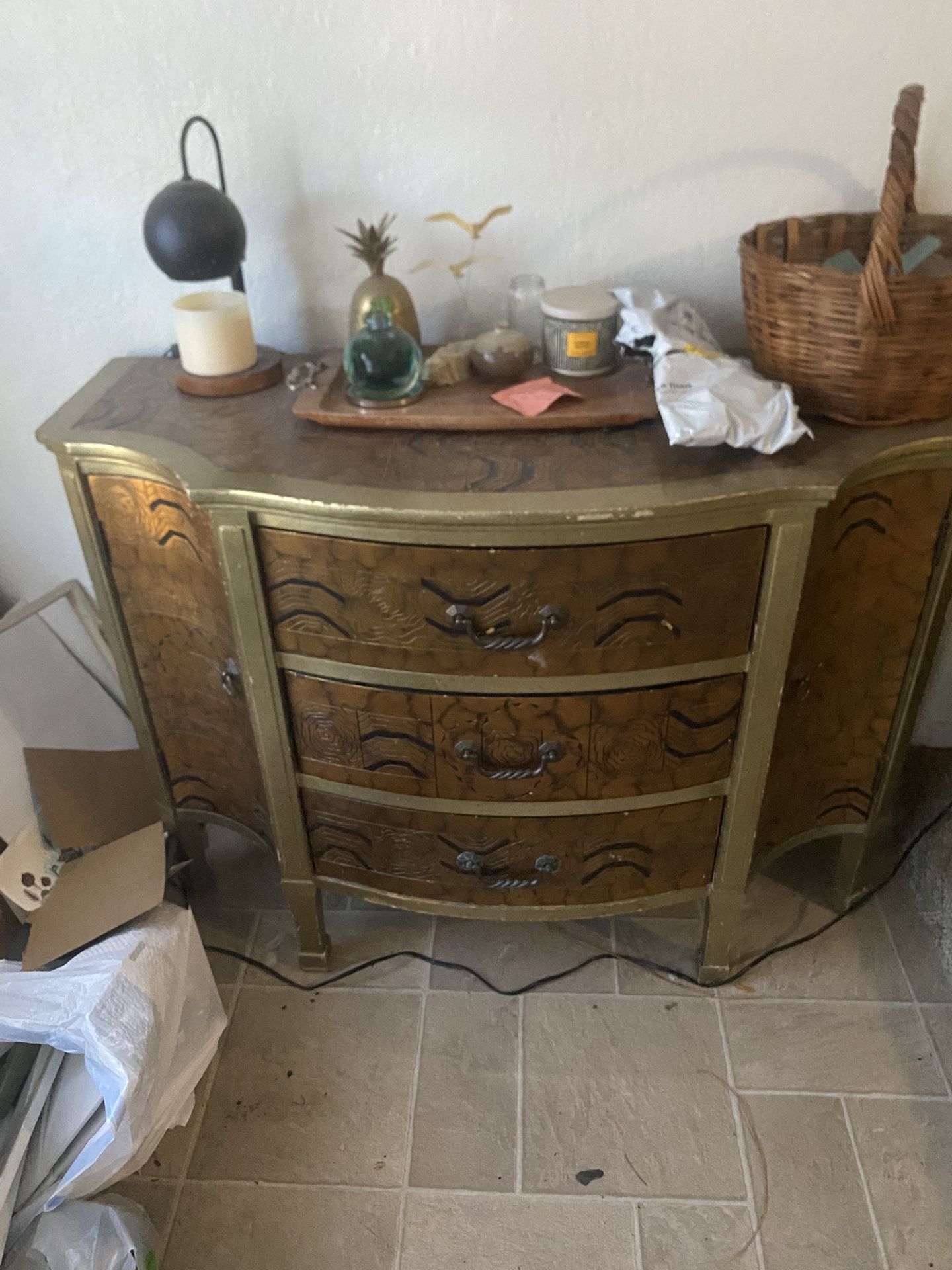Antique dresser/armoire
