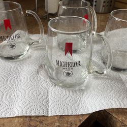 Michelob beer glasses