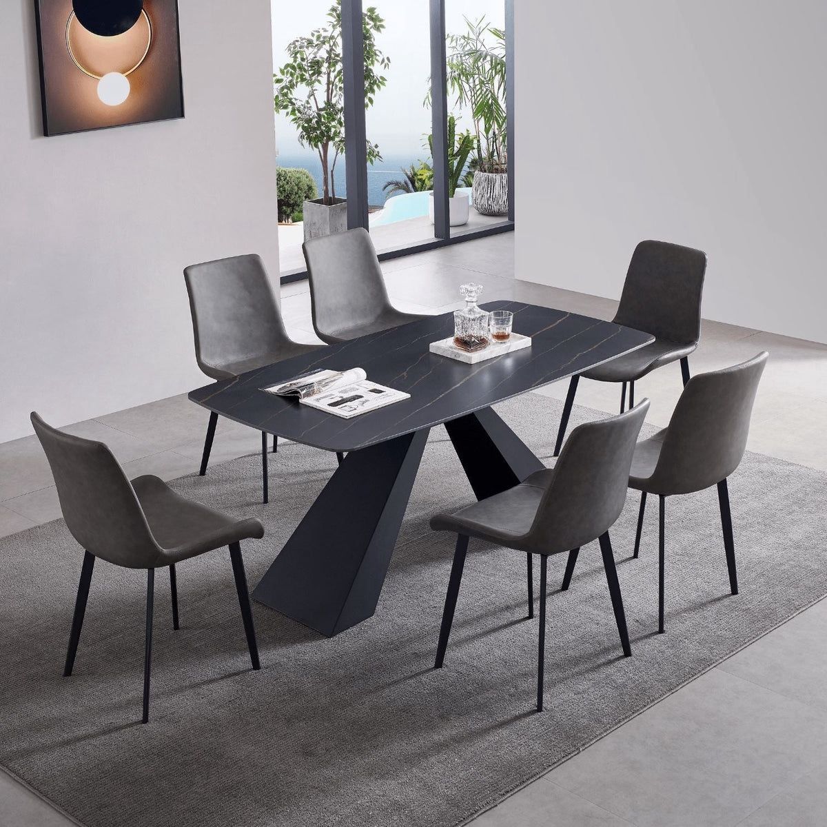 "Fly" Dining Table (Black)
