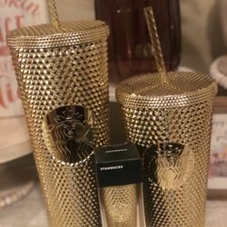 Gold Studded Starbucks Tumbler for Sale in Chino, CA - OfferUp