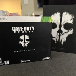 Call Of Duty Ghosts Prestige Edition (Xbox 360) With Hard Cover Strategy Guide