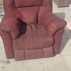 Red Recliner Chair 