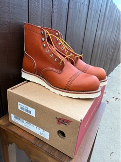 Red Wing IRON RANGER® TRACTION TRED Oro Legacy SIZES AVAILABLE..