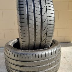 295/35/20 PIRELLI P-ZERO 99-100% TREAD 