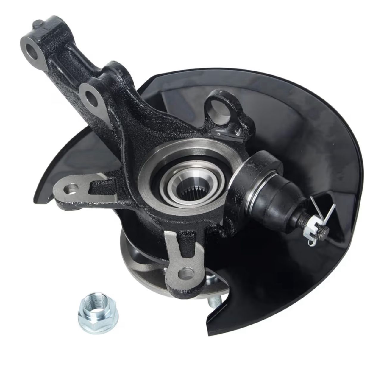 698-479 Steering Knuckle & Wheel Hub Bearing Assembly for Honda Civic 2001– 2002 L4 1.7L, Front Left/Driver Side