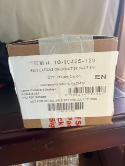 Pitch Black booster boxes