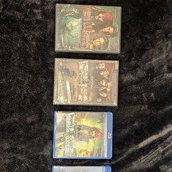 Complete set of Pirates Of The Caribbean Movies