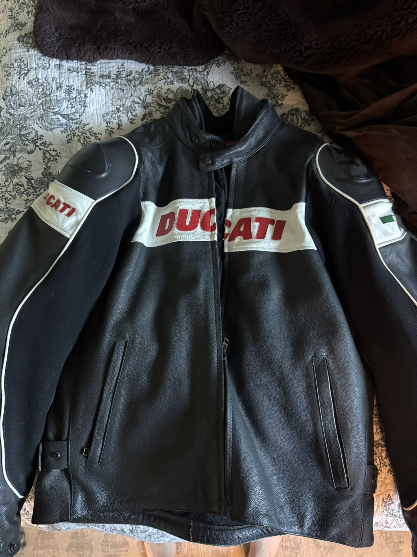 Ducati Dainese Motorcycle Leather Jacket