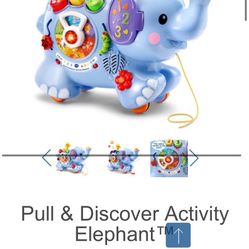Vtech Elephant Pull Baby Toy