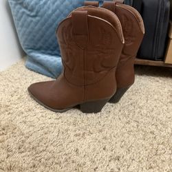 Brown Cowgirl Boots