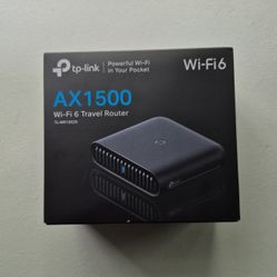 TP- Link AX1500 Wi-fi 6 Travel Router 