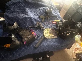 Complete paintball setup - Tippmann Gronus + HK Army Gear