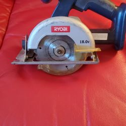 Ryobi 18v 5z-1/2 in Circular Saw (No Battery)