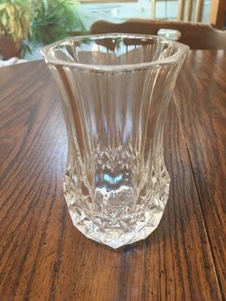 Crystal Bud Vase 5”