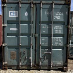 Used 20 Foot Storage Shipping Container Out of Wildomar