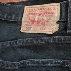 Men's REGULAR FIT Levis 505 W36 L 30-$30
