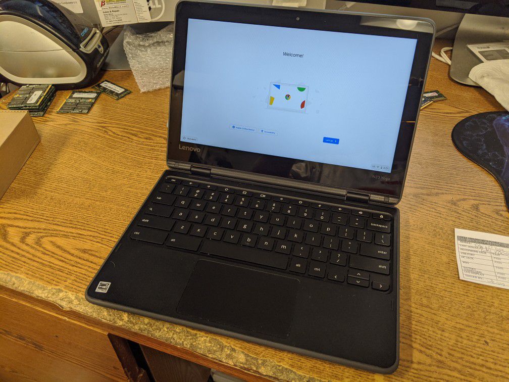 Lenovo Yoga Chromebook N23 Touchscreen 2-n-1 4gb 32gb SSD Laptop
