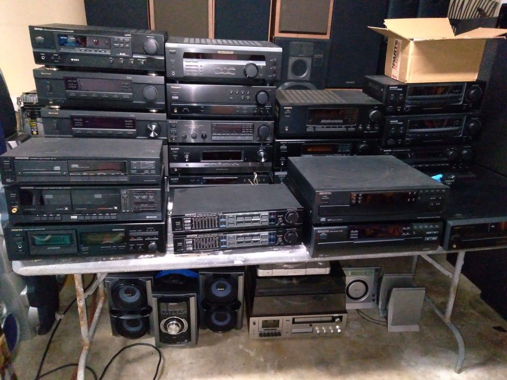 Stereo Equipment For Sale