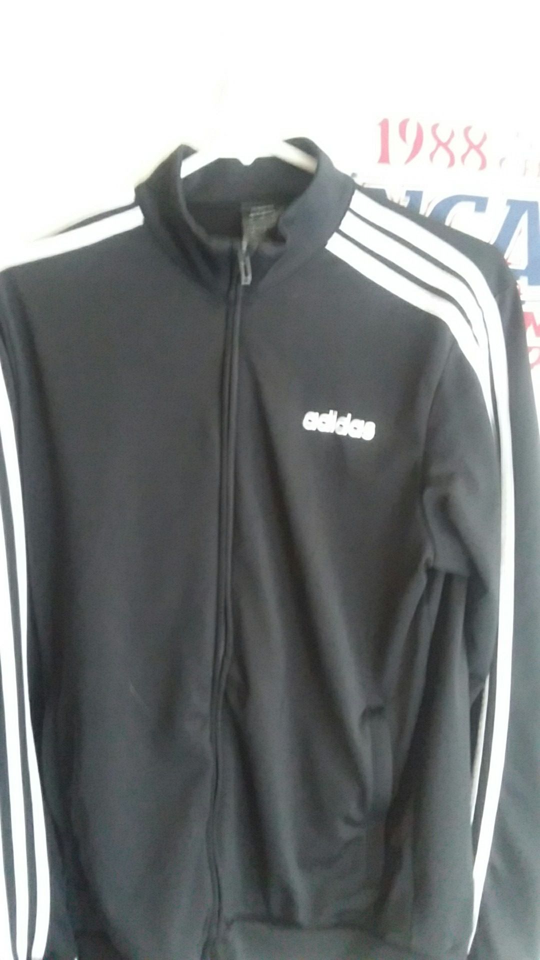 Adidas medium zip up jacket