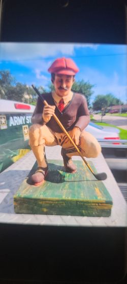 VINTAGE 3 RIVERS CORPORATION "GOLFER" (READ DESCRIPTION)