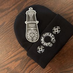 Chrome Hearts Logo Beanie 'Black’
