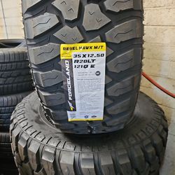 New Set Of Tires Forceland Mud Terrain 35 1250 20 Lt 