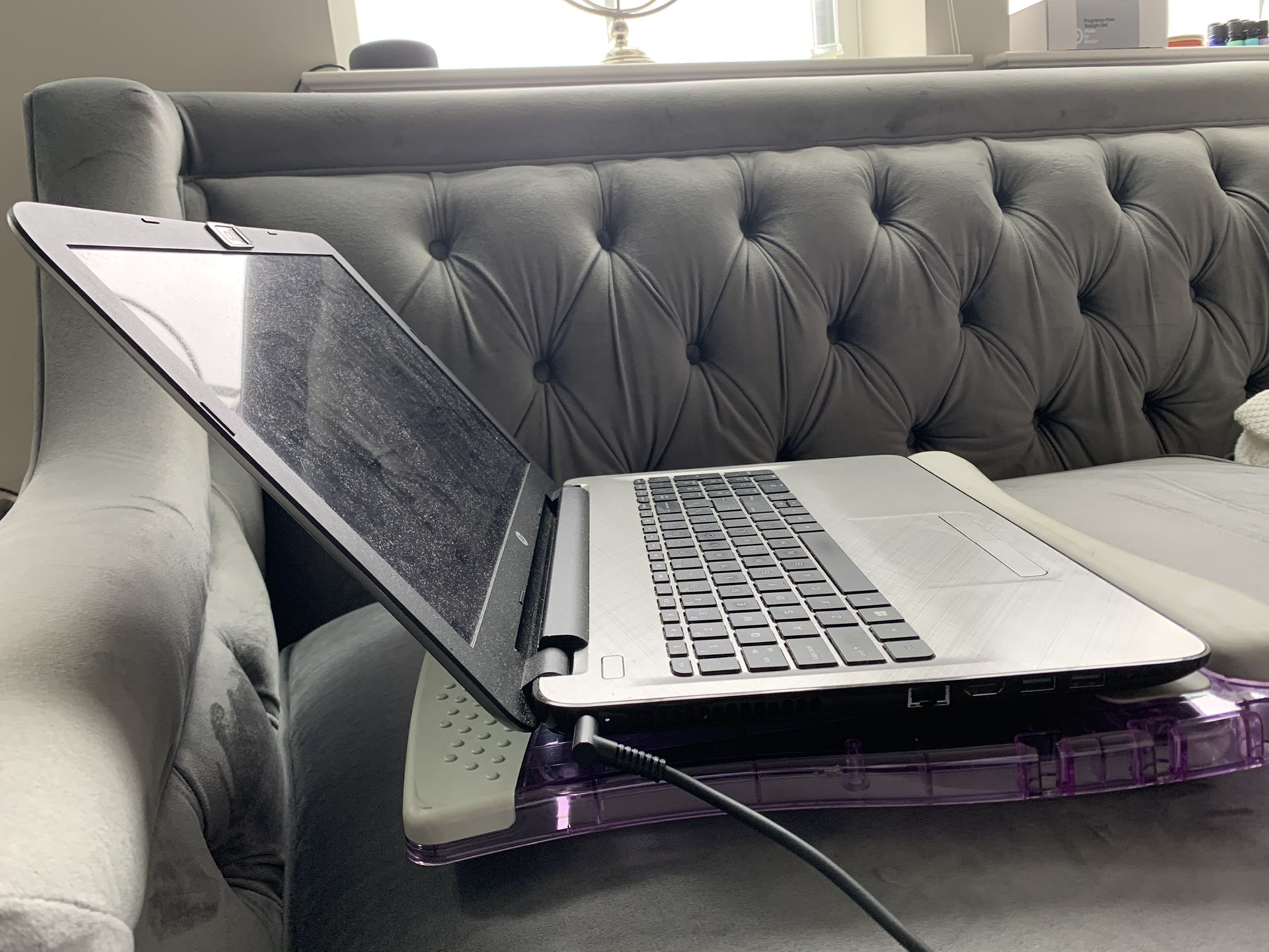 Sturdy Purple Laptop Tray $20.00