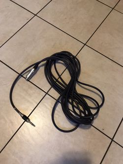 Microphone wire