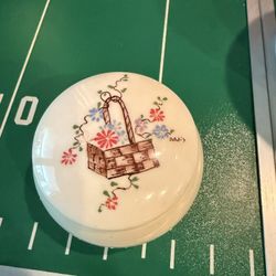 Porcelain Jewelry Box 