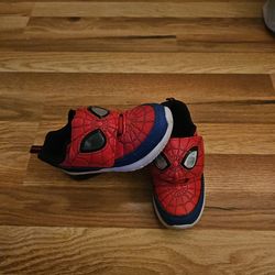 SPIDER MAN LIGHT UP BOYS SHOES SIZE 11