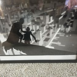 BATMAN FRAMED SILHOUETTE PICTURE 