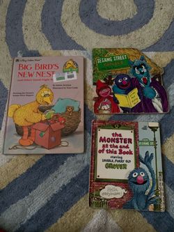 Sesame Street Children's Books Set of 3