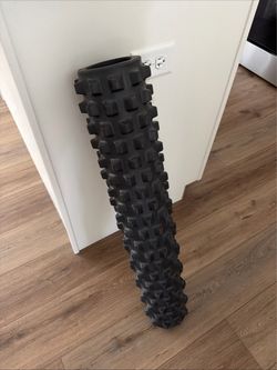 Rumble Roller Foam Roller 31" Full Size Extra Firm Deep Tissue Massage - Black full-size