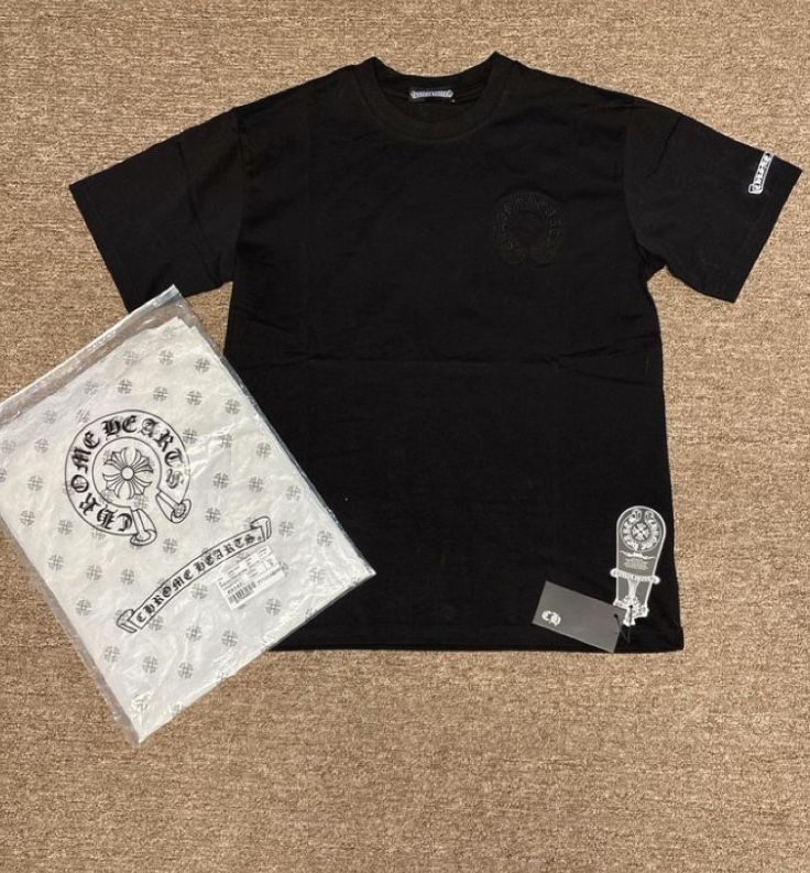 Chrome heart shirt deluxe