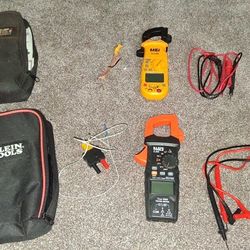 Klein Tools CL800 & UEI DL379b Digital Clamp Meter (Price For Both)
