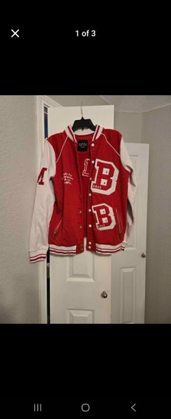 BoohooMan Letterman Jacket, Size M