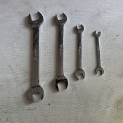 Snap On Open Wrench Set