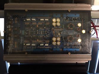 RACKWAAD 600 Wats Max. 4 Chanels Amplifier.