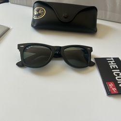 ray ban wayfafer polarised size 54