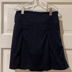 french Toast Navy Uniform Skirt. Girls Size Medium 7/8. 