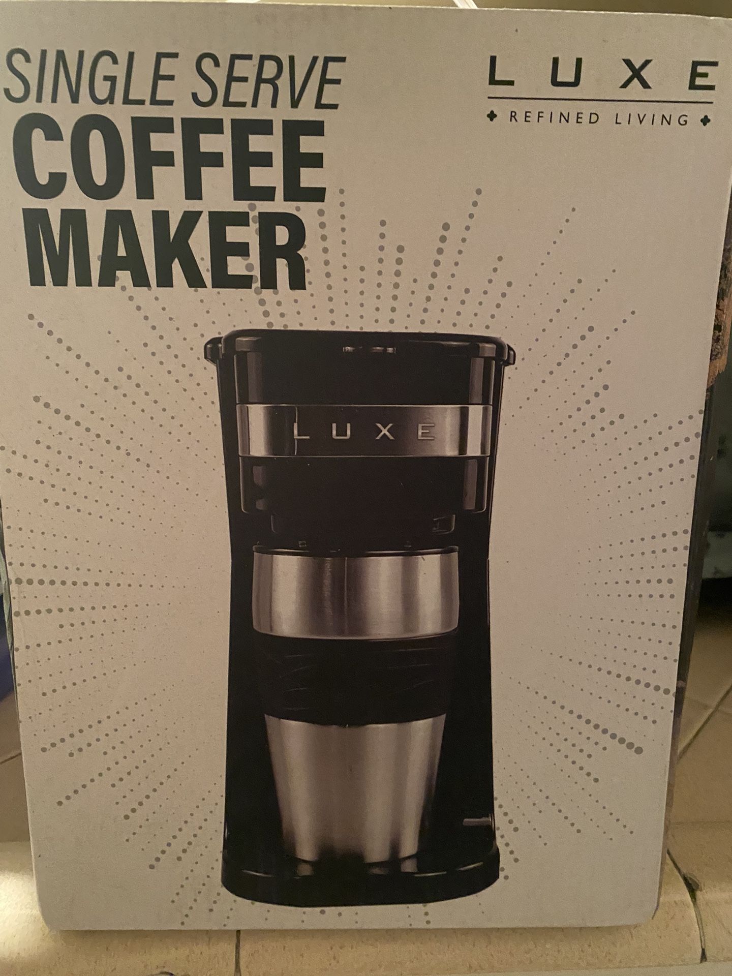 Single serve coffee maker
