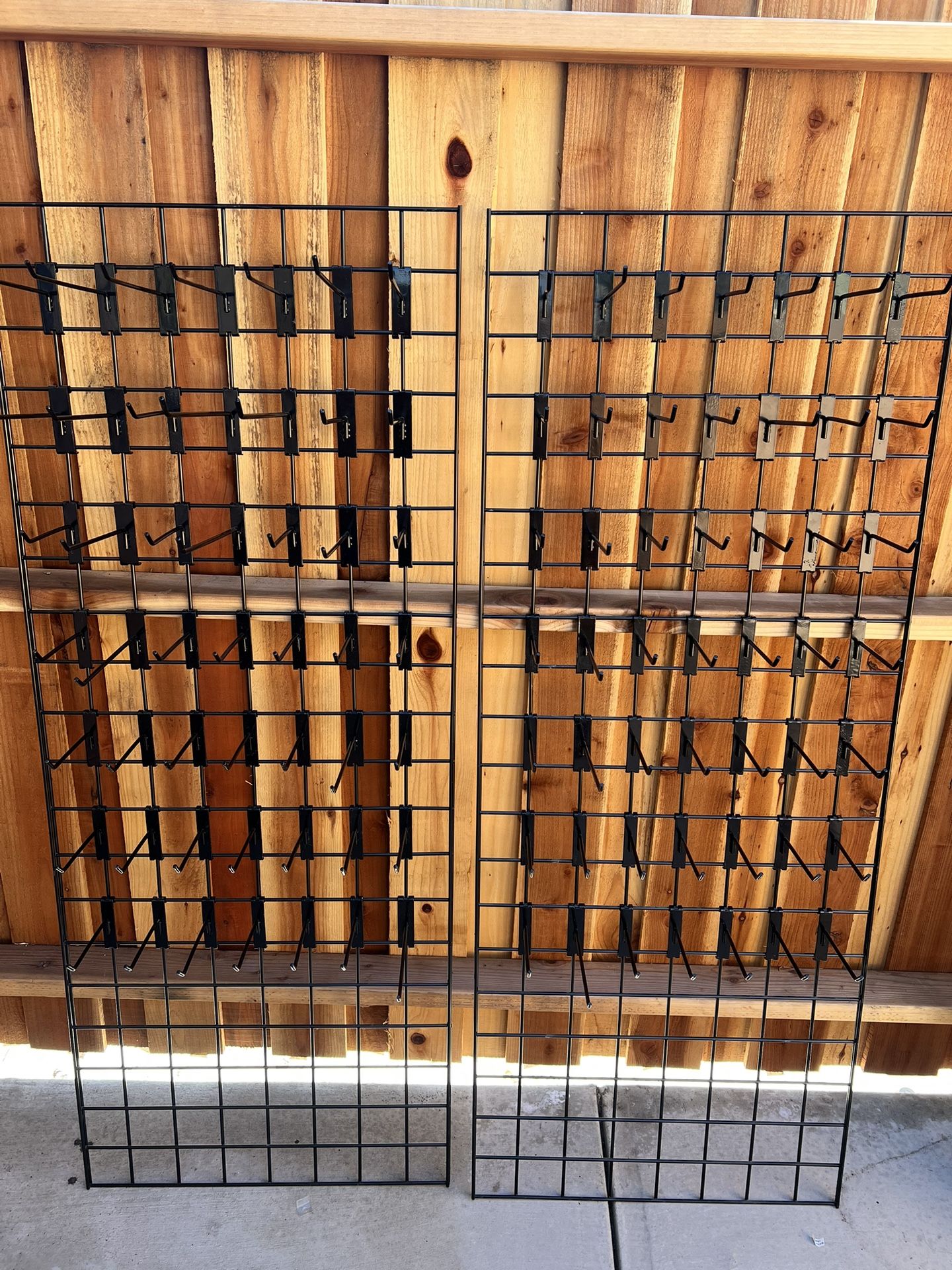 Gridwall Panels With Hooks