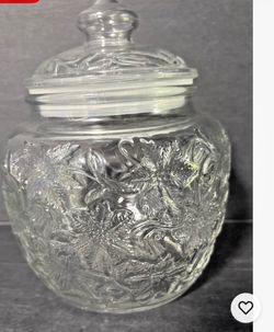 Genuine Crystal Princess House Jars large and medium (set)